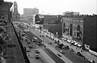 Blick vom KaDeWe zur Gedächtniskirche 1957