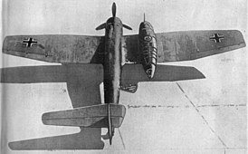 «Бломм+Фосс BV 141B», вид сзади