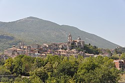 Skyline of Cusano Mutri