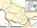 Clear Creek Greenway Cloverdale Trails BLM Map