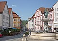 Marktplatz mit Willibaldsbrunnen