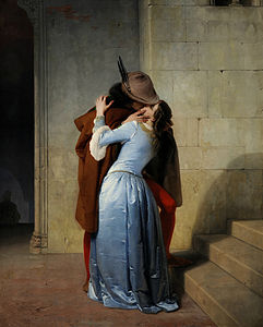 Francesco Hayez El Beso (The Kiss)