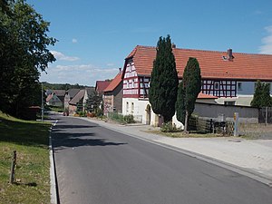 Straat in Görschen