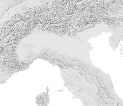 Mappa di localizzazione: Italia centro-settentrionale