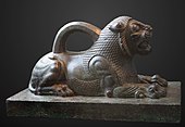 Lion weight; 6th-4th century BC; bronze; height: 29.5 cm, Louvre