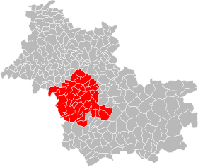 Localisation de Communauté d'agglomération de Blois « Agglopolys »