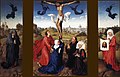 Cristo en la Cruz con María y San Juan, de Rogier van der Weyden, 1443-1445.