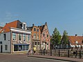 Sneek, straatzicht bij de Waterpoort