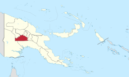 Provincia degli Altopiani del Sud – Localizzazione