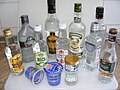 Image 37Various bottles and containers of Russian vodka (from List of alcoholic drinks)