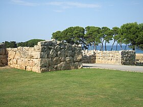 Porte sud de la muraille de la Néapolis