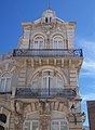 Torre del lado noroeste del edificio.