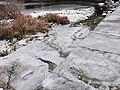 Tauberwehr Dittigheim im Winter