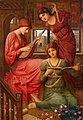 En los días de oro. John Melhuish Strudwick, 1907.