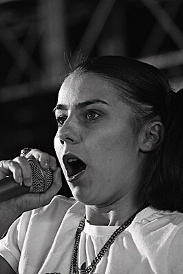 Lady Sovereign на фестивале музыки и искусств в Коачелла, 2006 год