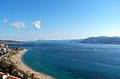 Messina Boğazı. karşı taraf İtalya ana kıtası