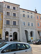 Renaissance houses on the Old Town Market Square