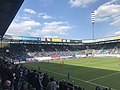 Nordtribüne des Ostseestadions im Jahr 2019