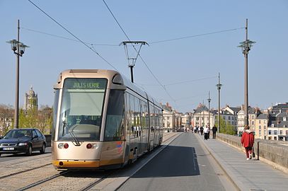 Tramway à Orléans