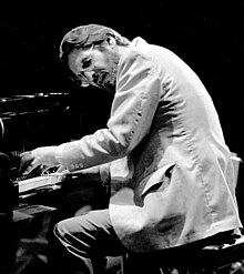 Bill Evans na jazzovém festivalu v Montreux (Švýcarsko) 13. července 1978.