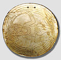 Braden style warrior gorget found by Myers