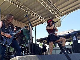 Sister Sin at Mayhem Festival 2015