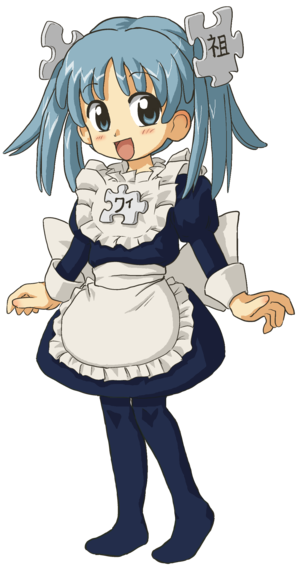 Wikipe-tan reversed