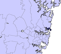 Municipalità di Manly – Mappa