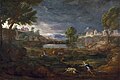 Nicolas Poussin, Paysage orageux avec Pyrame et Thisbé, 1651