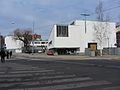 Die 1957 fertiggestellte Kirche von Alppila (Architekten: Keijo Ström und Olavi Tuomisto)