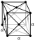 Face-centered cubic crystal structure for argon