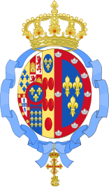 Coat of Arms as Princess of the Two Sicilies (1940-present)