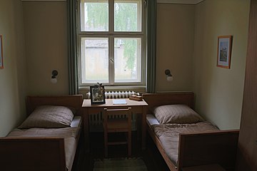 Jesse Owens' room at the Olympic village, 2015