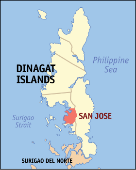 Mapa a pakabirukan ti San Jose