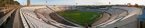 Panoramic view of Estadio Centenario (Montevideo), Torneo Clausura 2012