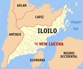 Mapa a pakabirukan ti New Lucena