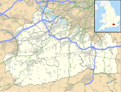 St Augustine's Abbey, Chilworth is located in Surrey