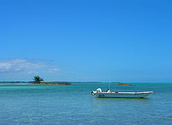 Utsyn frå Saddleback Cay