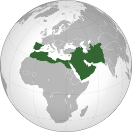 Califfato omàyyade - Localizzazione