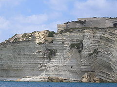 North casemates and the end of the north ditch