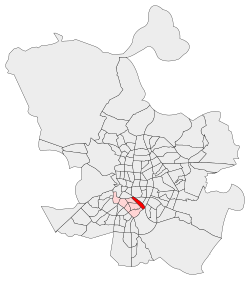 Location of Atocha