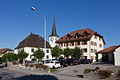 Pfarrhaus, Kirche und Gemeindeverwaltung