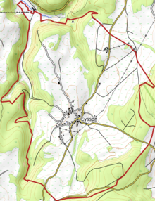 Carte topographique