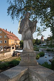 St. Nepomuk-Statue auf der Johannesbrücke,