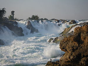 Cascades Khone Phapheng, Laos