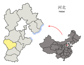 Shijiazhuang in der Provinz Hebei