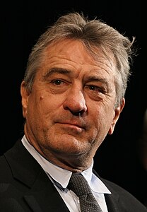 Amerikalı aktör Robert De Niro 43. Karlovy Vary Uluslararası Film Festivali'nde, 2008.(che)