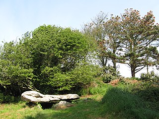 Dolmen von St. Gonvel bei Argenton, Finistère