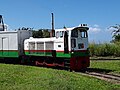 Lokomotiva L30H, ex Lyd2, v provozu na turistické železnici St. Kitts Scenic Railway na Ostrově sv.Kryštofa, 2018