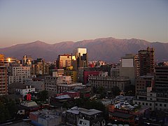 Santiago in the summer